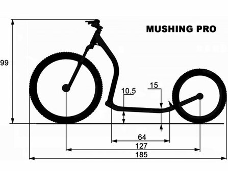 Gravity Mushing Pro zwart