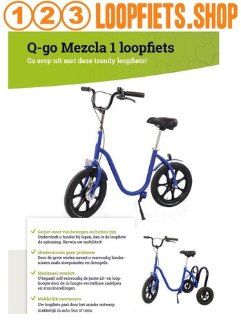 Q-go Mezcla 1 loopfiets
