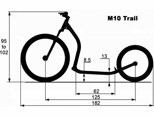 Gravity Trial M10 zwarte step