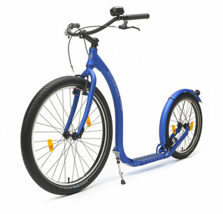 Kickbike Cruise Max Blauw stadstep Kickbike Cruise Max Blauw stadstep